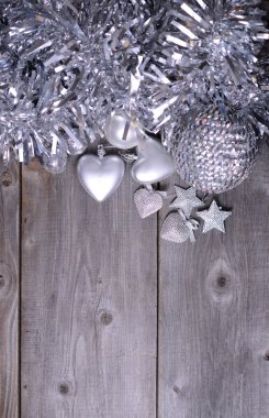 Noel süsler ve boyalı ahşap Hediyelik şerit