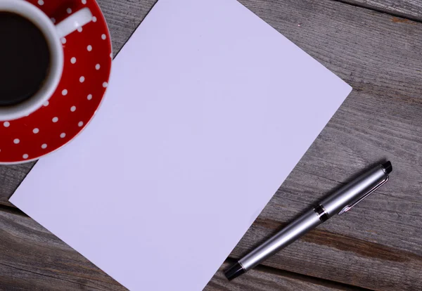 Blank Paper ready for your own text — Stock Photo, Image