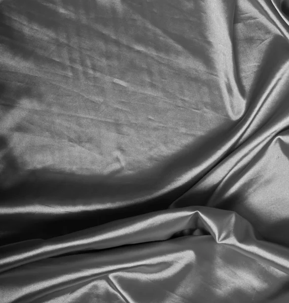 Background of silver silk with a place for text — Stock Photo, Image