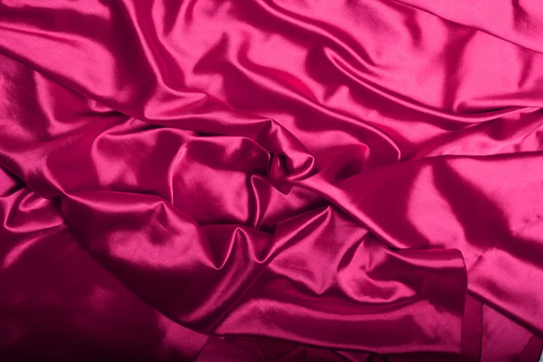 Fundo de seda rosa — Fotografia de Stock