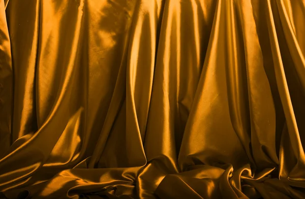 黄色の絹の背景 — ストック写真