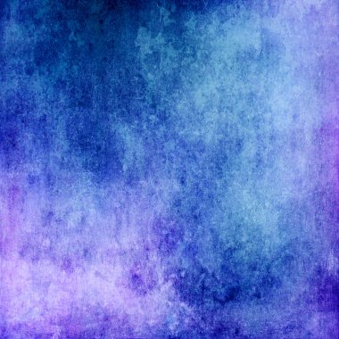 Abstract blue grunge texture for background clipart
