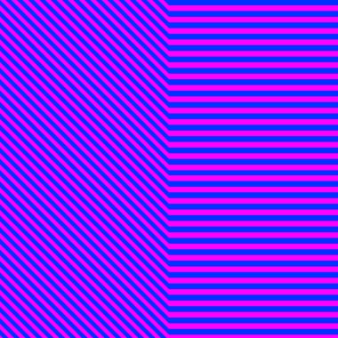 pembe ve mavi çizgili desen diferent yön