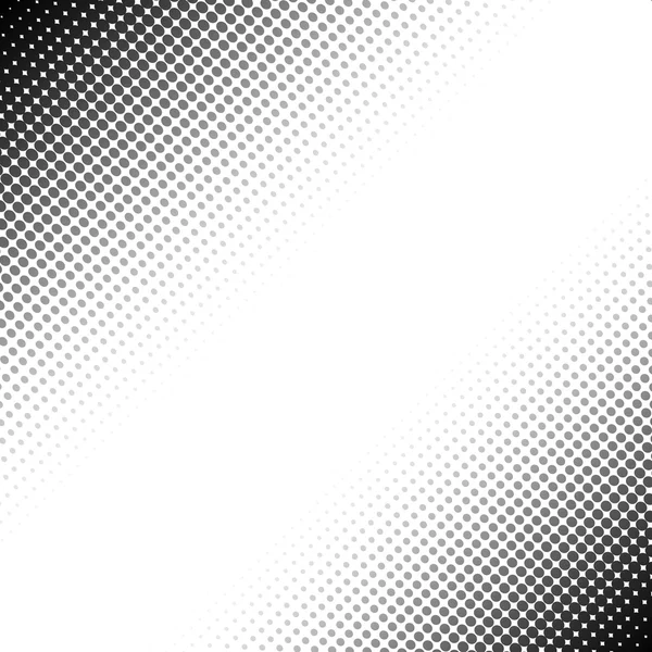 Abstracte halftoon zwart-wit achtergrond — Stockfoto