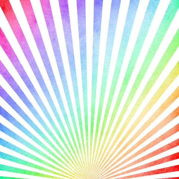 Multicolored vintage ray pattern background — Stock Photo, Image