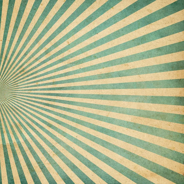 Türkis vintage ray Muster Hintergrund — Stockfoto