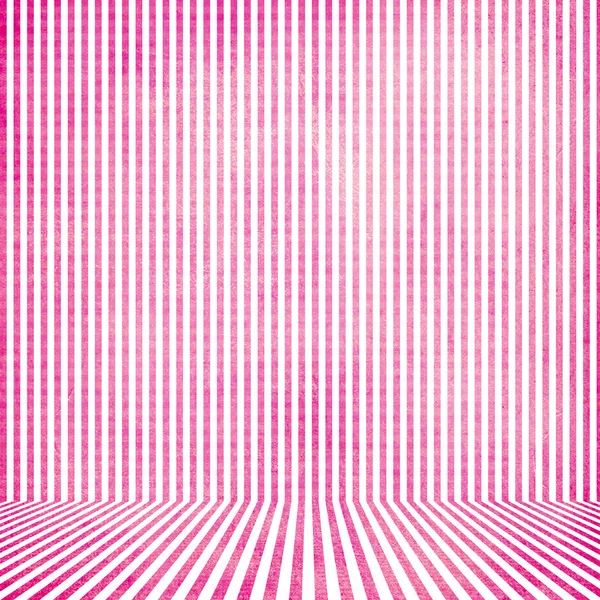 Pink vintage stripe room background — Stock Photo, Image