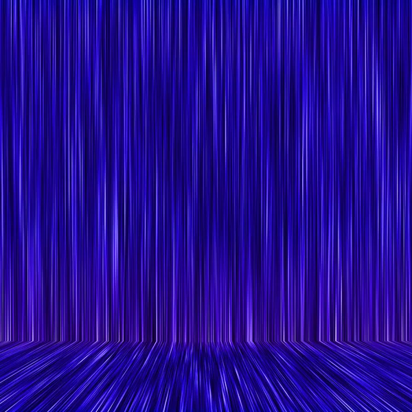 Сині абстрактні лінії дизайн фонової кімнати — стокове фото