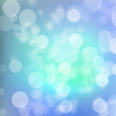 Mavi pastel bokeh arka plan