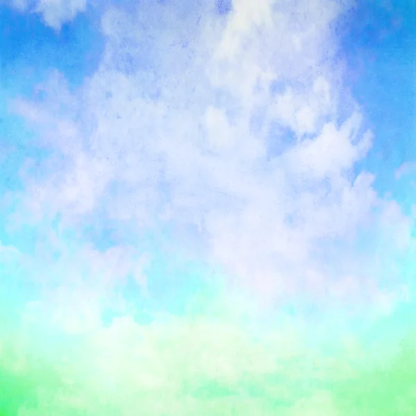 Green and blue pastel background — Stock Photo, Image