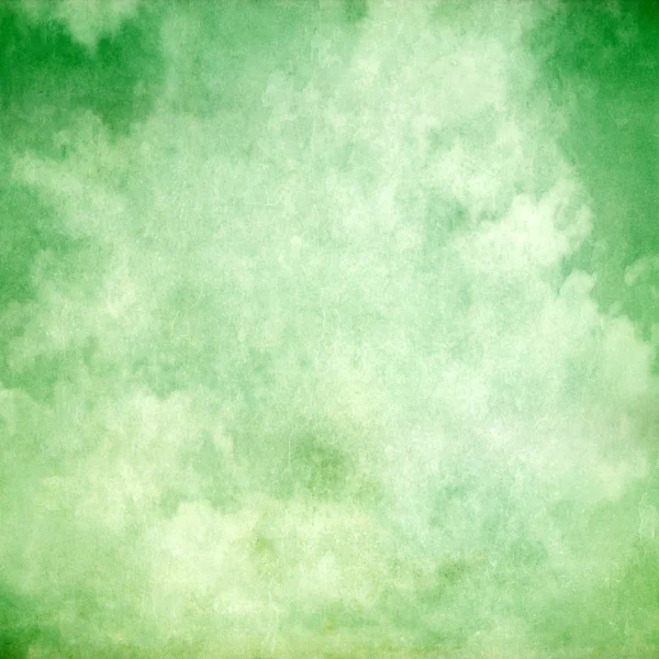 Nube verde pastel fondo — Foto de Stock