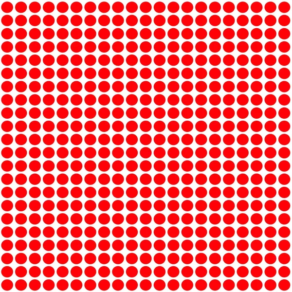 Vermelho Polka Dot fundo padrão — Fotografia de Stock