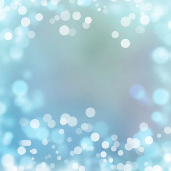 ターコイズ ブルーの光ボケ背景 — ストック写真