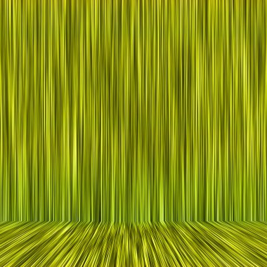 Yellow abstract lines design background room