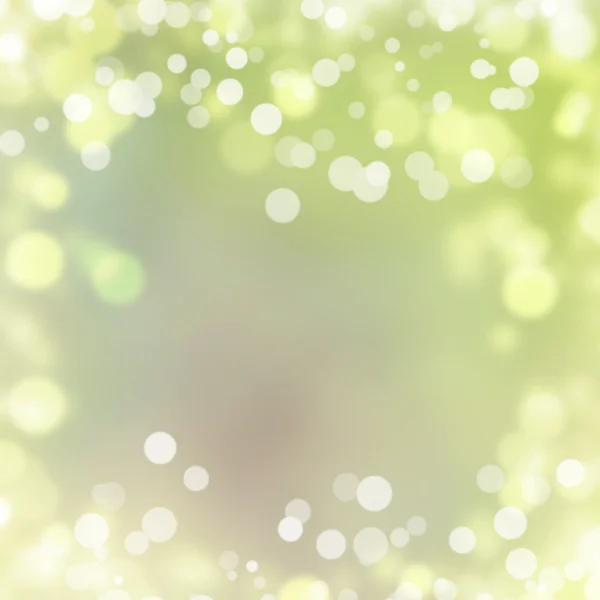 Yellow light bokeh background — Stock Photo, Image