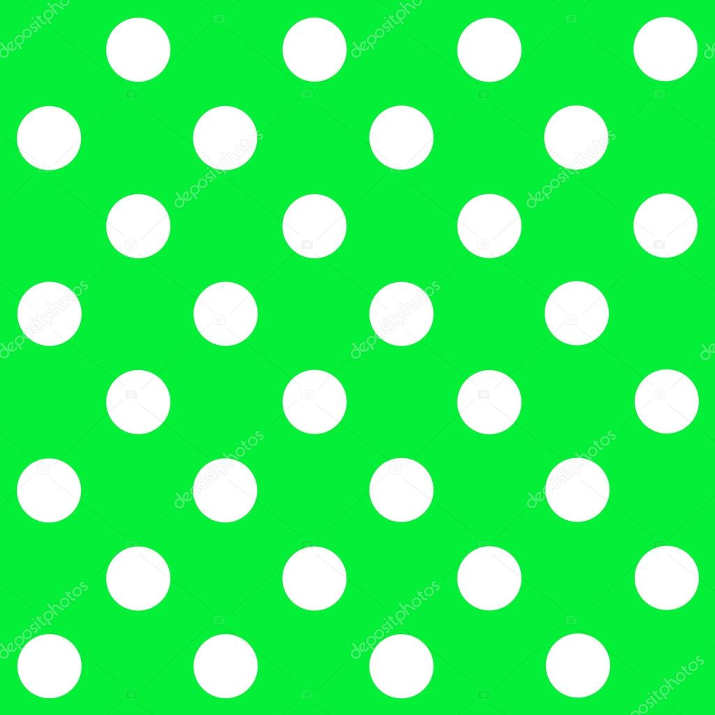 White Polka Dot on green background — Stock Photo © MalyDesigner #41915605