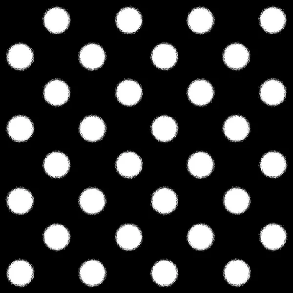 Краска белая точка полька на черном фоне — стоковое фото