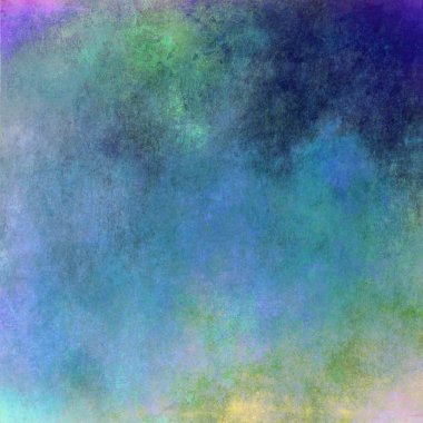 Mavi Grunge Arkaplan Dokusu