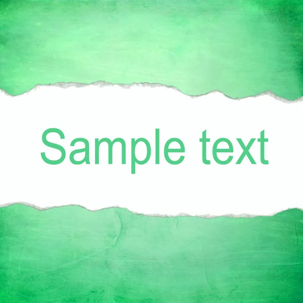 Abstrakti vihreä tausta tyhjällä tekstillä — kuvapankkivalokuva