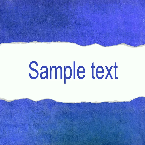 Blauer Betonhintergrund mit Platz für Text — Stockfoto