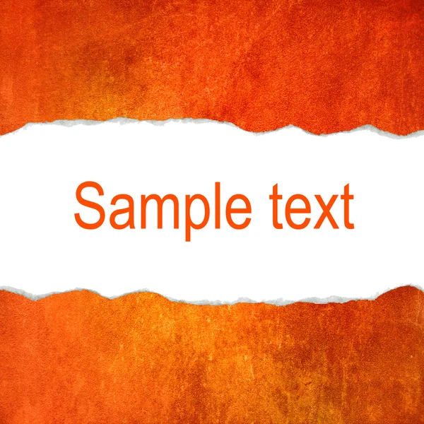Fond grunge orange avec espace pour le texte — Photo