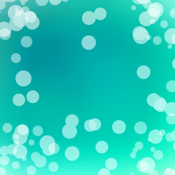 Cyan bokeh background — Stock Photo, Image