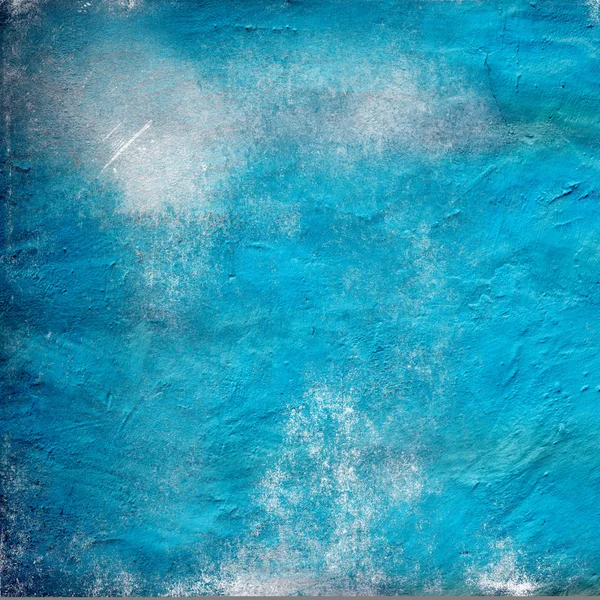 Blue concrete wall background — Stock Photo, Image