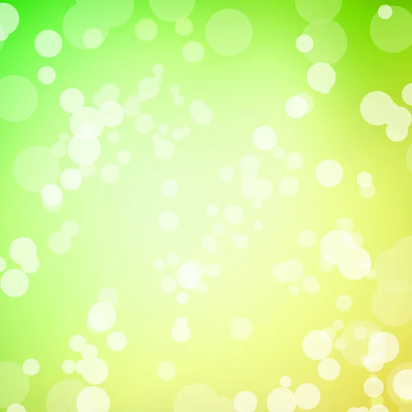 Light yellow and green bokeh background texture — Stock Photo, Image