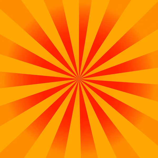 Vintage orange rays background — Stock Photo, Image