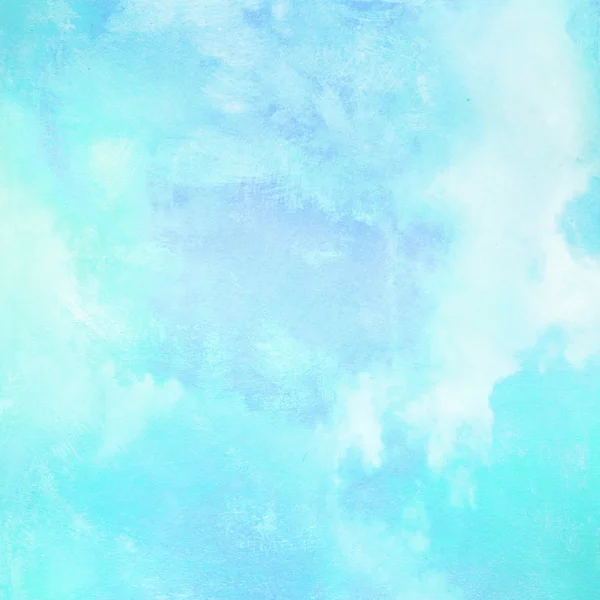 Pastel cloud cyan background — Stock Photo, Image