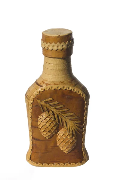 Wooden bottle — Stock Photo, Image