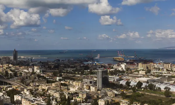 Landschaft in haifa — Stockfoto