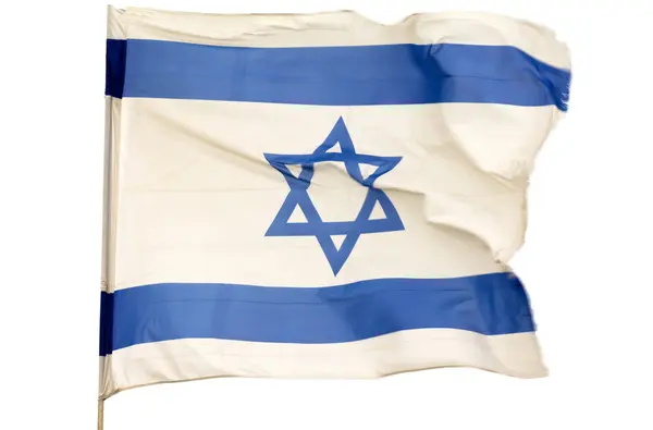 Bandera israelí Imagen de stock