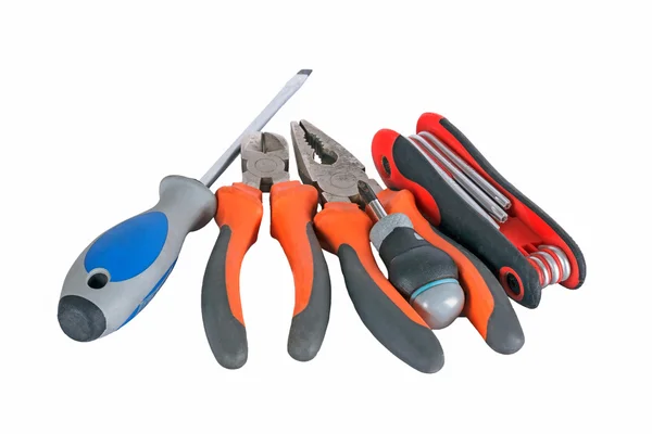 Alicates e ferramentas de chave de fenda — Fotografia de Stock