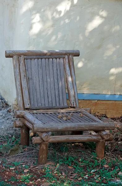 Old wooden chair — Stock Photo, Image