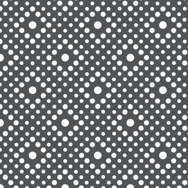 gri zemin üzerine beyaz noktalar ile sorunsuz arka plan deseni