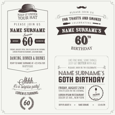 Download Birthday Invitation Template Free Vector Eps Cdr Ai Svg Vector Illustration Graphic Art