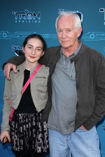 Lance Henriksen y su hija Sage —  Fotos de Stock