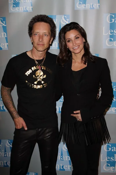 Billy Morrison, Gina Gershon — Zdjęcie stockowe