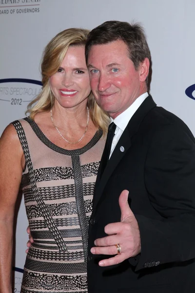 Janet Jones, Wayne Gretzky — Stockfoto