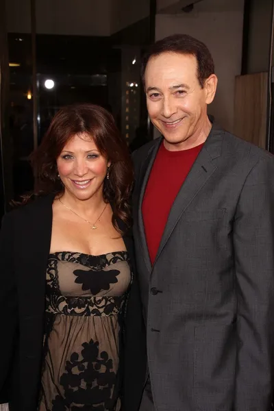 Cheri Oteri and Paul Reubens — Stock Photo, Image