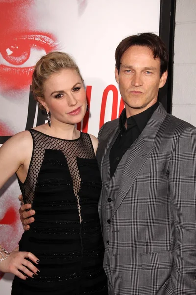 Anna Paquin, Stephen Moyer — Stock Photo, Image