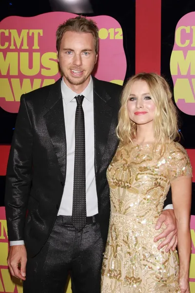 DAX shepard och kristen bell — Stockfoto