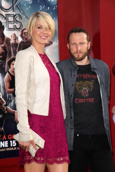 Jenna Elfman, Bodhi Elfman — Zdjęcie stockowe