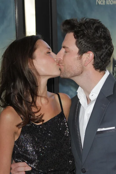 Laura Perloe, Chris Mann — Foto Stock