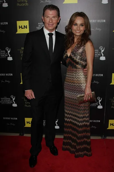 Bobby Flay y Giada De Laurentiis — Foto de Stock