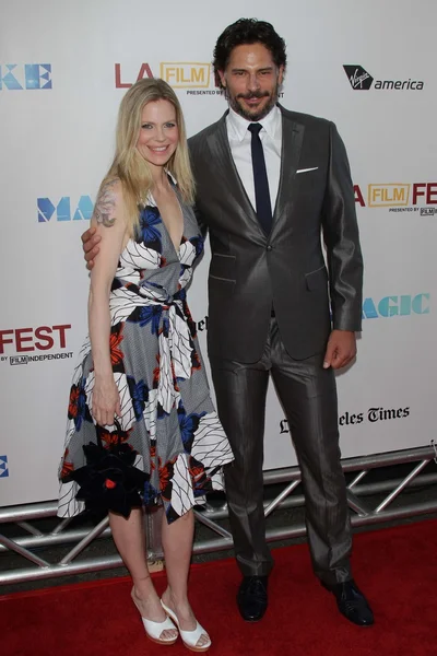 Kristin Bauer, Joe Manganiello — Foto de Stock