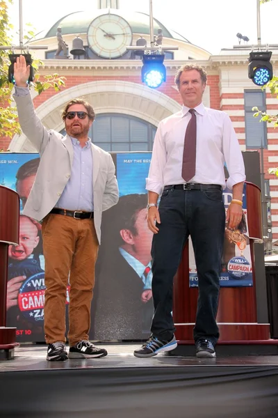 Zach Galifianakis, Will Ferrell — Stockfoto