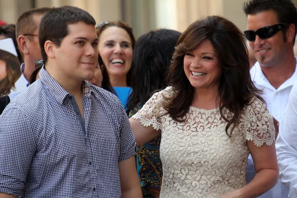 Wolfgang Van Halen, Valerie Bertinelli — Stockfoto