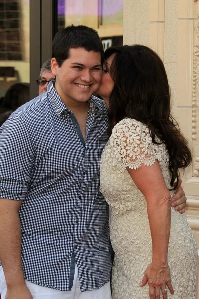 Wolfgang Van Halen, Valerie Bertinelli — Stockfoto